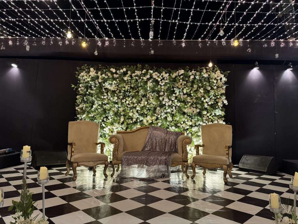 wedding stage decor