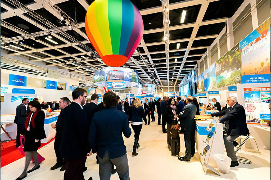 image of a trade show event