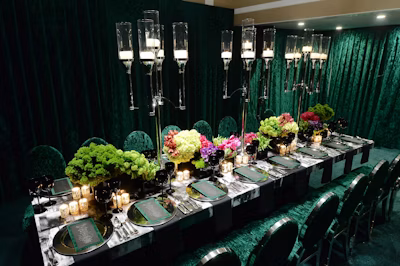 Interactive corporate event theme featuring team-building games and engagement stations