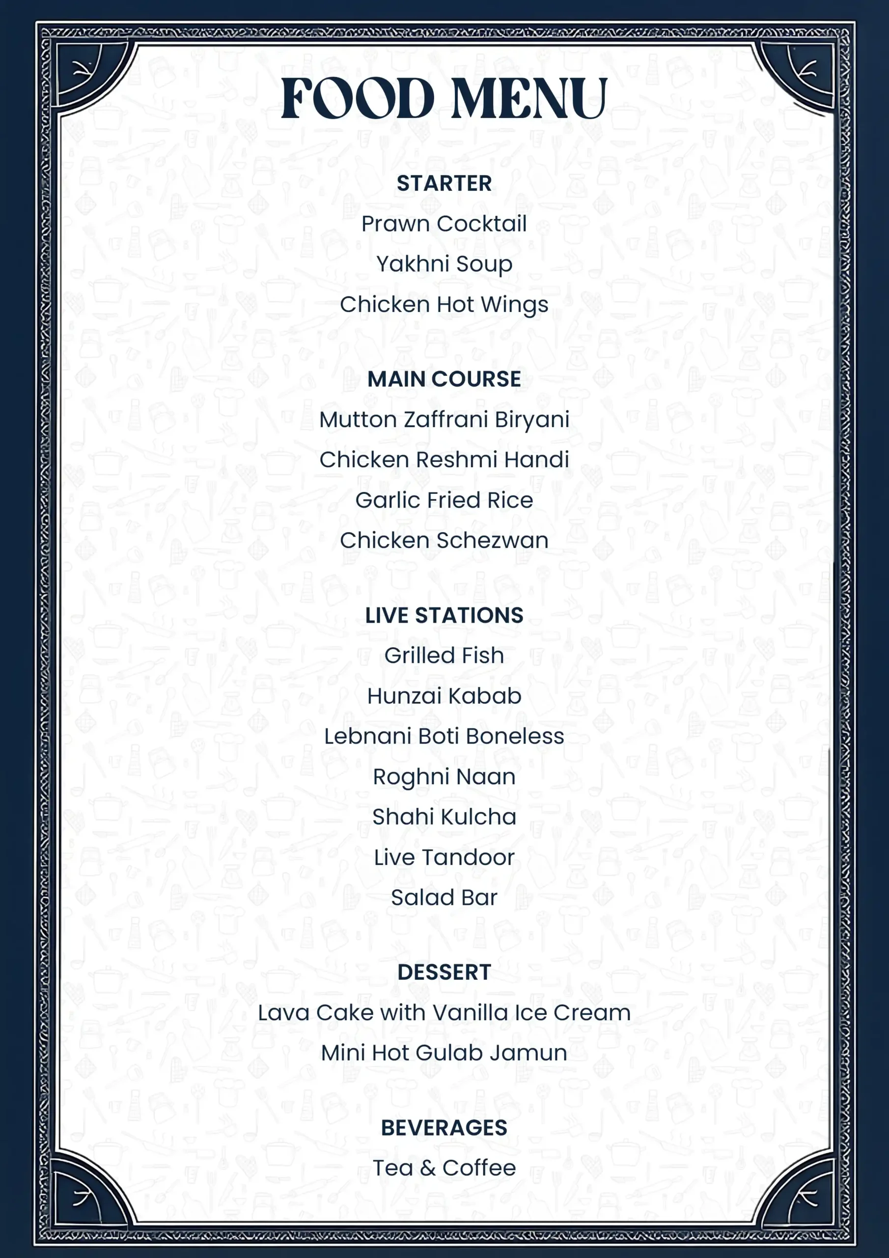 Menu 3 - Used