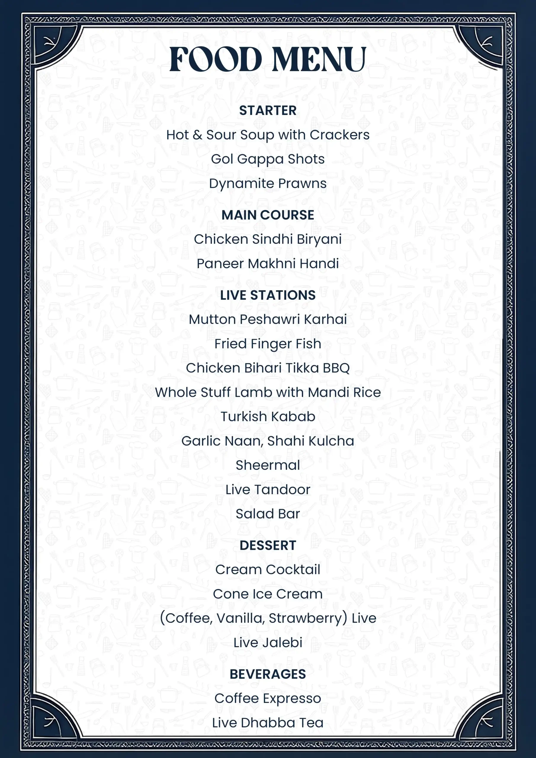Menu 4 - Used