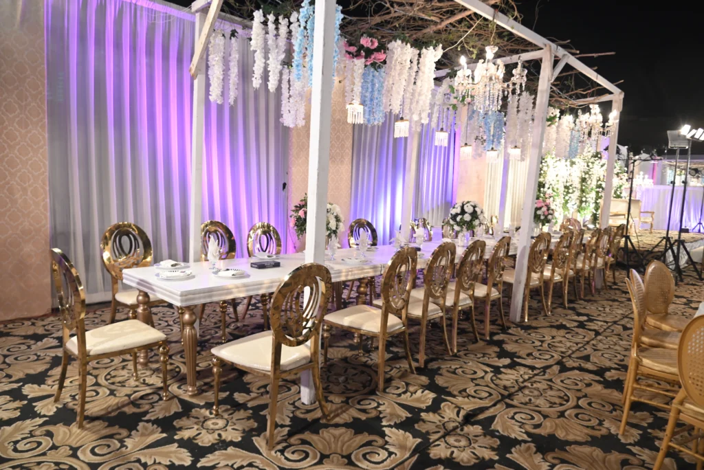 wedding decor at bahria auditorium