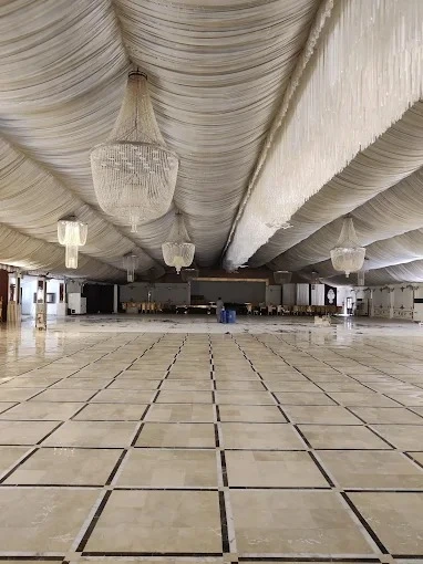 open air space inside Defence Marquee & Event Complex Lahore