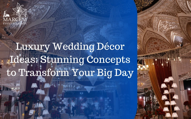 luxury wedding decor