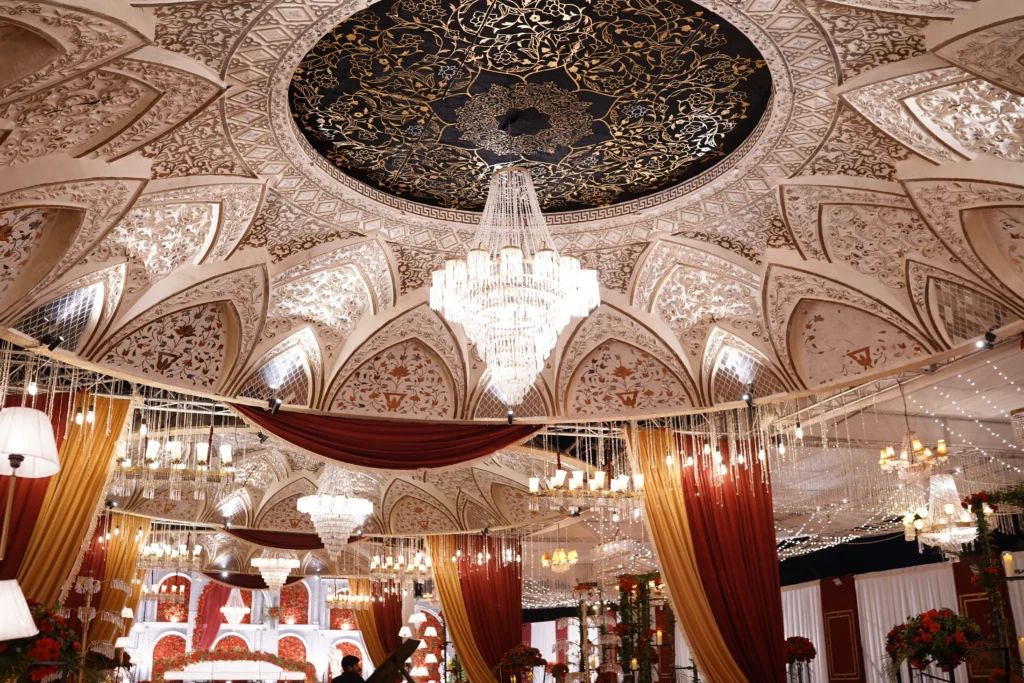 luxury wedding decor