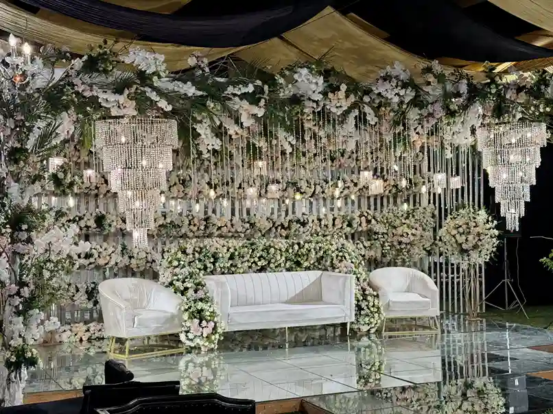 Pakistani Wedding Stage Decor