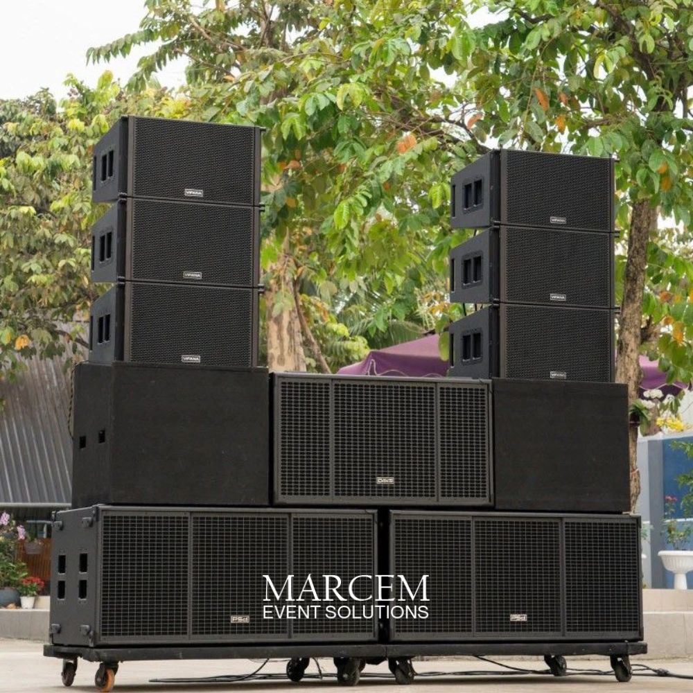 sound system rental for events