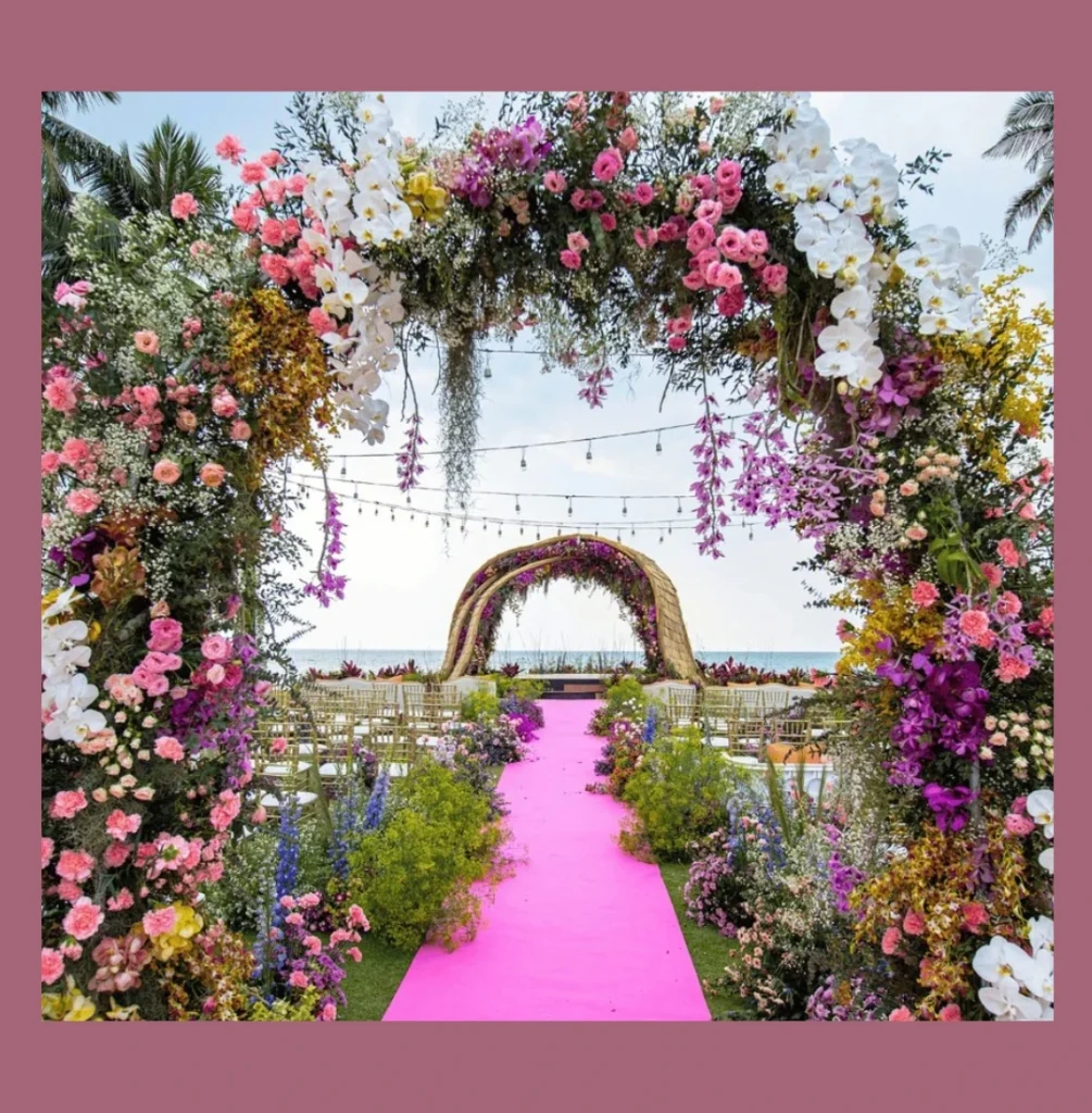 destination wedding decorations