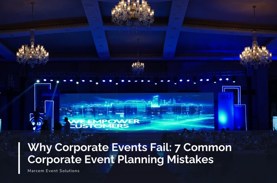 why corporate events fail