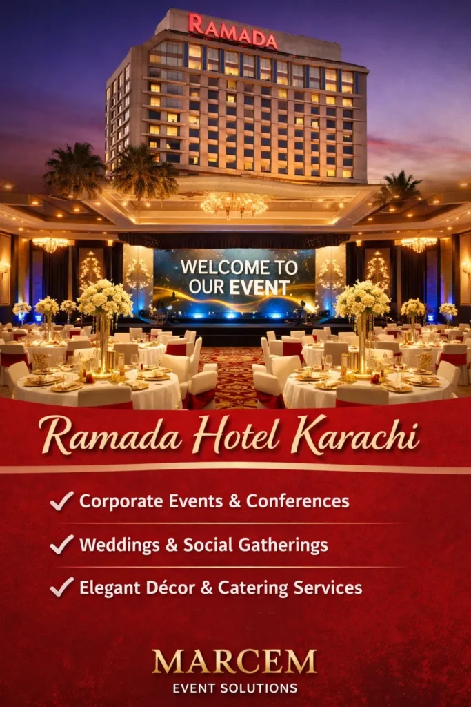 ramada hotel event management pakistan