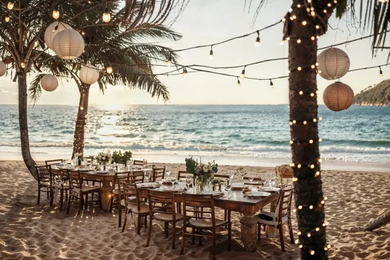 team building party on French Beach Karachi Huts