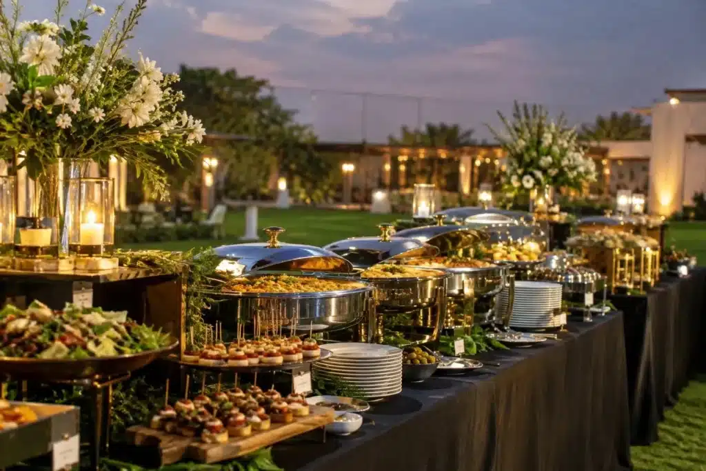 Outdoor catering
